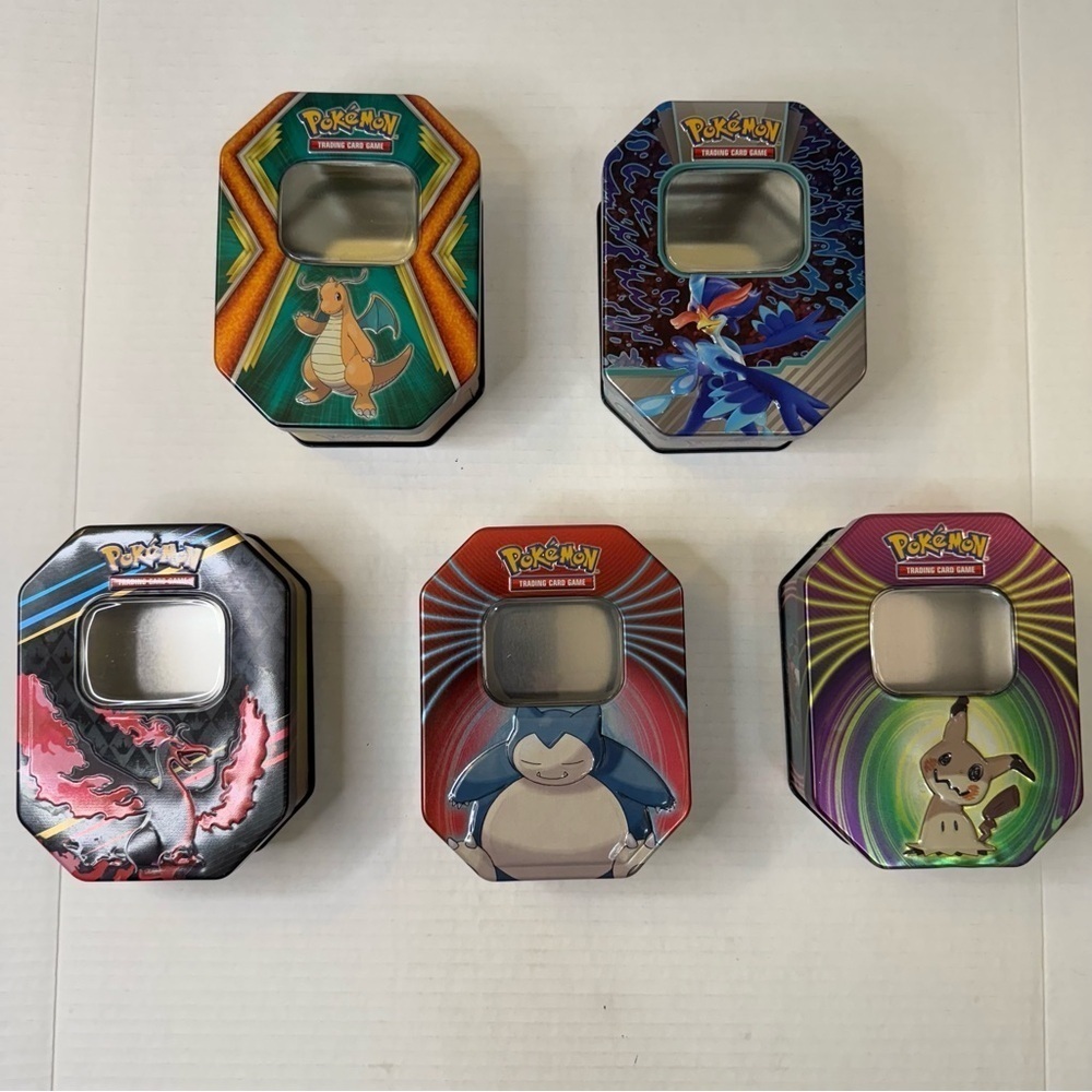 Pokémon Trading Card Game Empty Containers